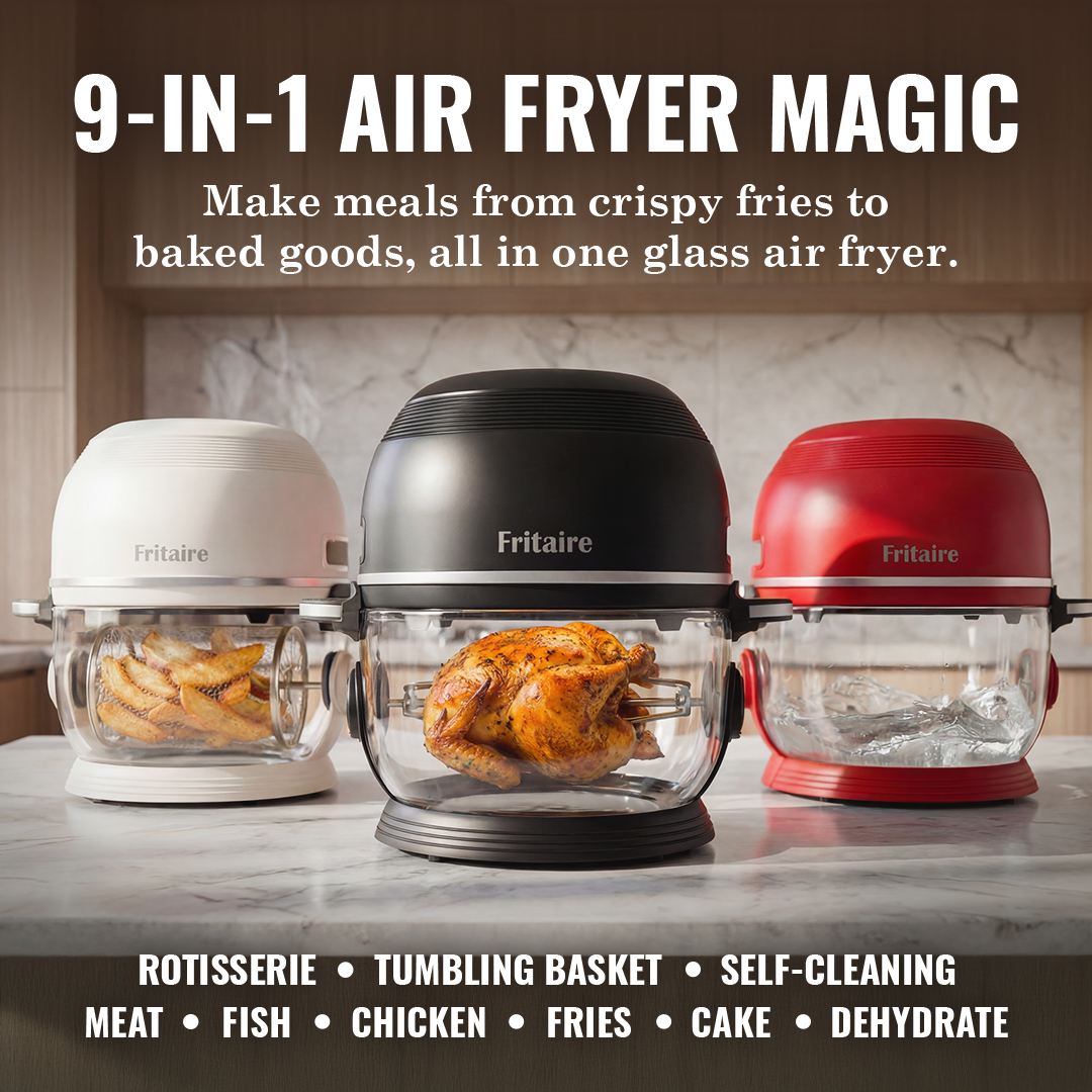 Fritaire Self-Cleaning Air Fryer — Sage Green