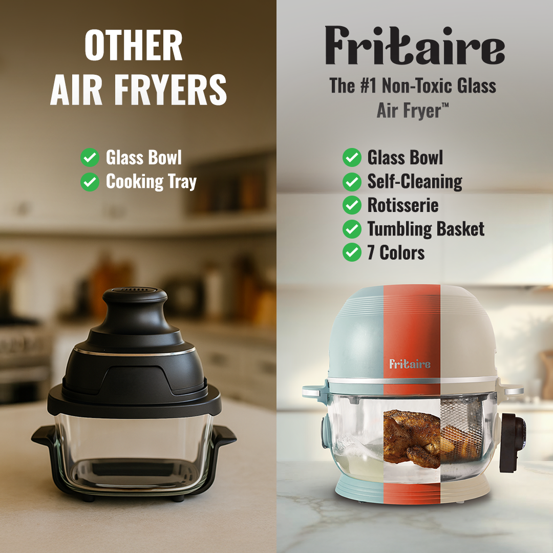 Fritaire Self-Cleaning Air Fryer — Sage Green