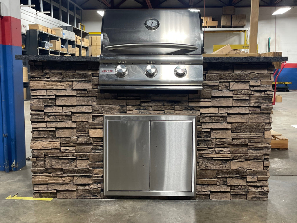 5' WPPO Outdoor Kitchen With Blaze Grill
