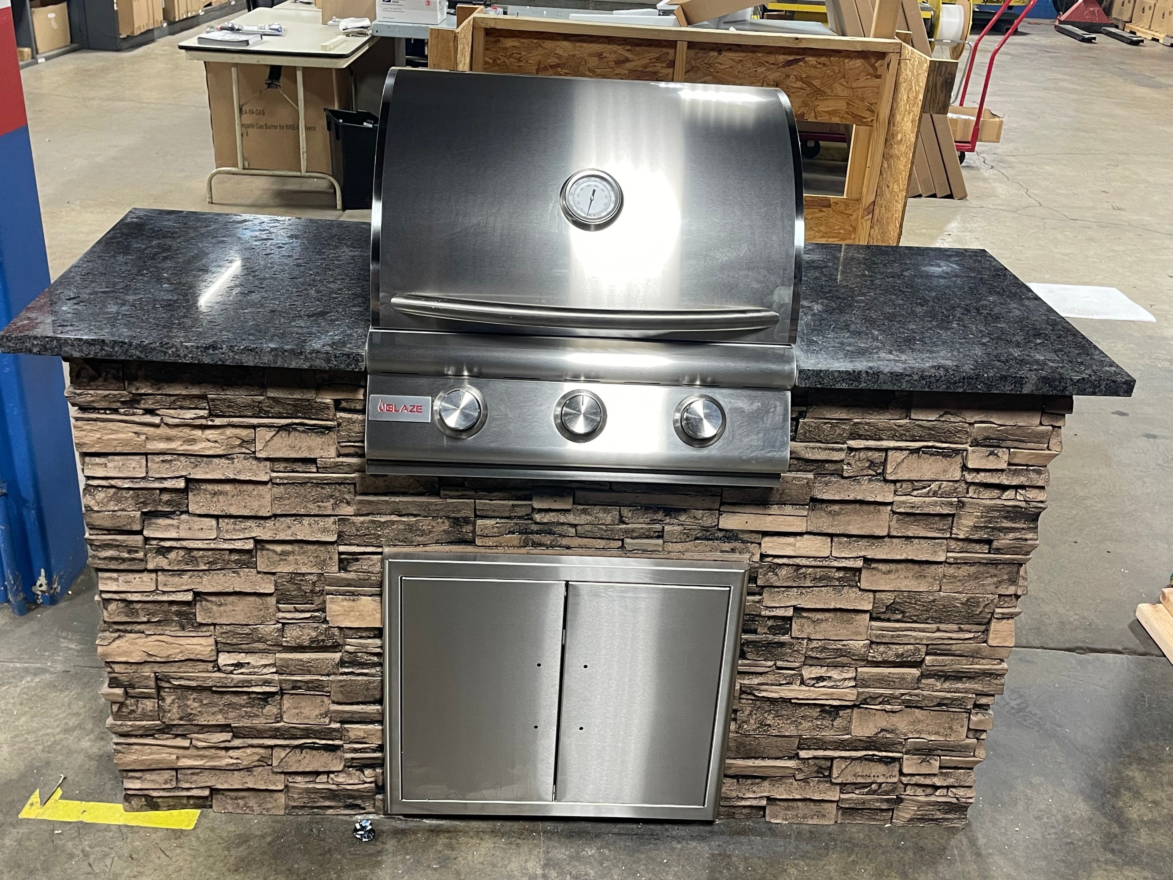 5' WPPO Outdoor Kitchen With Blaze Grill